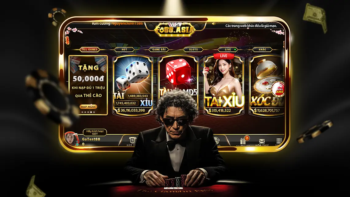 cổng game Fo88 khuyến mãi khủng